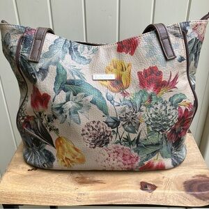 Koltov handbag dark floral